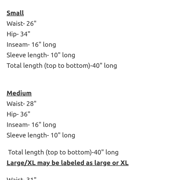 Ka'oir Body Sweat Sz Small - Picture 4 of 4